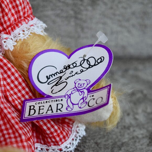 Vintage Annette Funicello Mohair Bear Frankie And Drake With COA And Tags - Picture 10 of 11